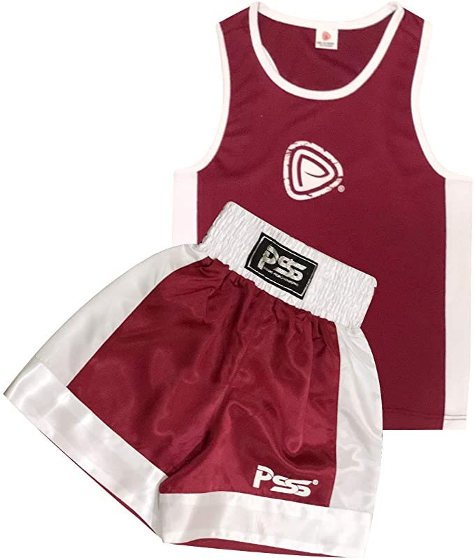 Kids Boxing Uniform Set of 2 Pieces Light Weight Breathable and
