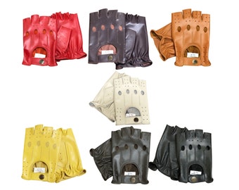 Gants de conduite PSS en cuir véritable pour hommes, gants de moto, modèle 309