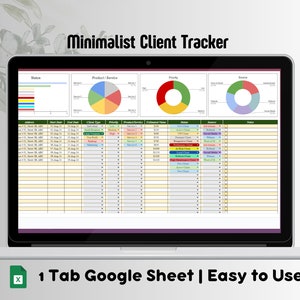 Client Tracker, Client Tracker Spreadsheet, Client Tracker Google ...