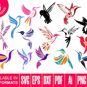 15 Hummingbird svg bundle, Hummingbird svg, Hummingbird clipart, hummingbird cricut, Bird svg,  Hummingbird vector, hummingbird png eps dxf