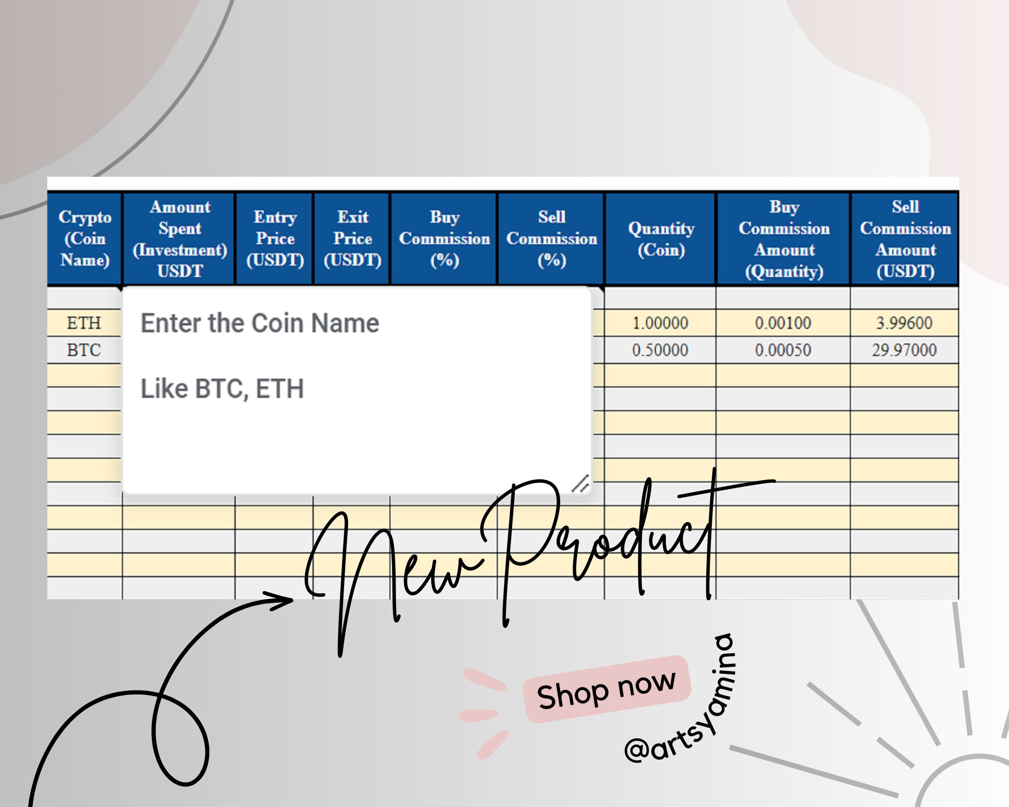 Plantilla de ganancias y pérdidas de criptomonedas 2026, seguimiento de  inversiones, seguimiento de cartera, seguimiento de criptomonedas,  plantilla de Excel de criptomonedas, trading de criptomonedas - Etsy España