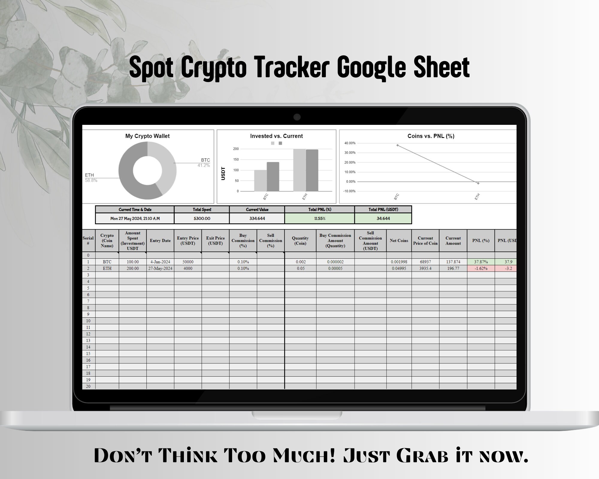 2025 Crypto Excel Template, Investment Tracking, Portfolio Tracking, Crypto  Tracking, Cryptocurrency Excel Template, Crypto Trading, Bitcoin - Etsy