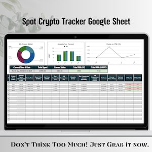 2025 Crypto excel template, investment tracking, Portfolio tracking, crypto tracking, Cryptocurrency excel template, crypto trading, Bitcoin