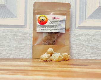 Elemi Resin Gum/Canarium Album 25g-Naturally Airdried for ease of use