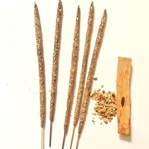 Palo Santo Incense/Organic Hand Rolled Incense Sticks/All natural ingredients