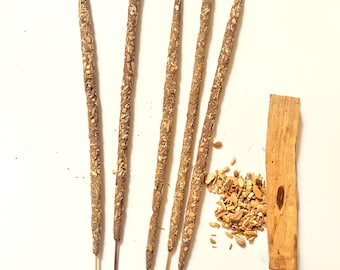 Palo Santo Incense/Organic Hand Rolled Incense Sticks/All natural ingredients