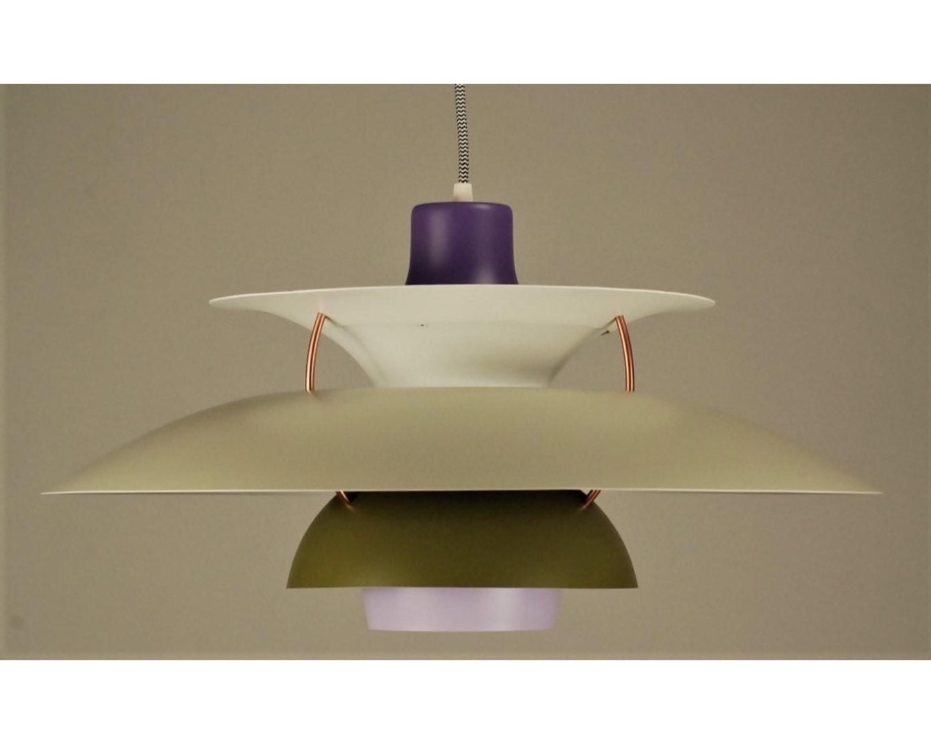 Model PH5 Pendant Lamp by Poul Henningsen for Louis Poulsen, 1970s, Set of  2