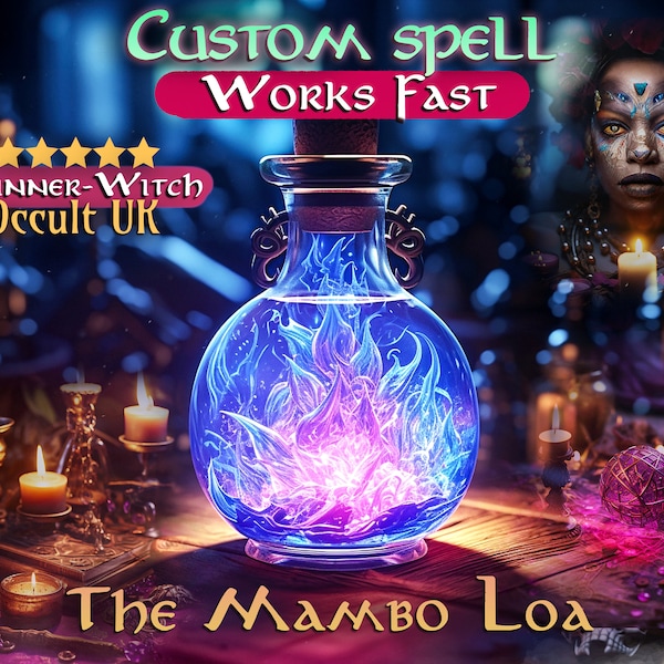 AMAZING CUSTOM SPELL/Make A Wish Spell/Personalized Spell/Same Day Casting/Fast Results