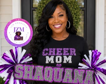Custom Spirit Cheer Stick With Pom Poms