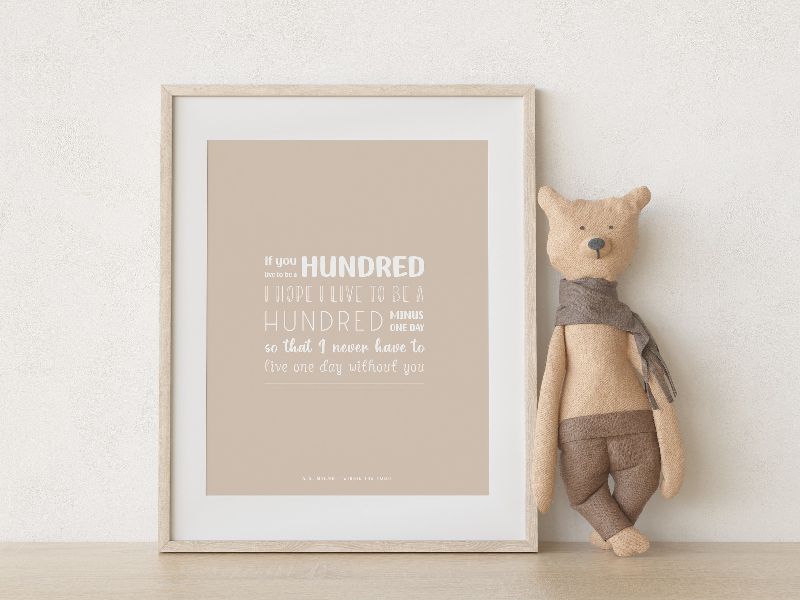 Winnie the Pooh Printable Quote, Set of 3 Discount, Nursery Wall Art ...