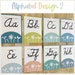 Classroom Cursive Alphabet Posters | Hello Calm Classroom Decor ...