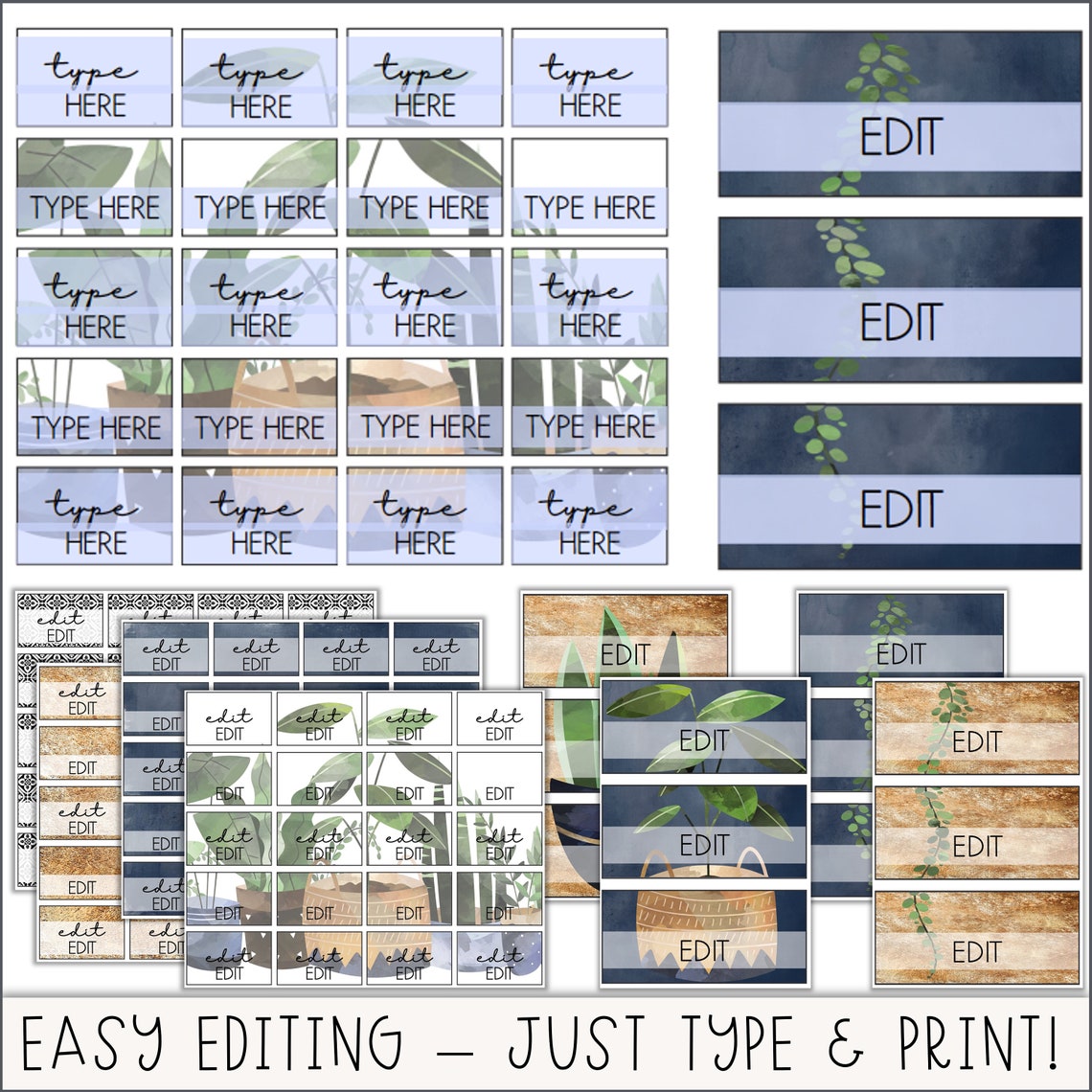 Teacher Toolbox Labels | Editable Teacher Toolbox Labels for Boho ...