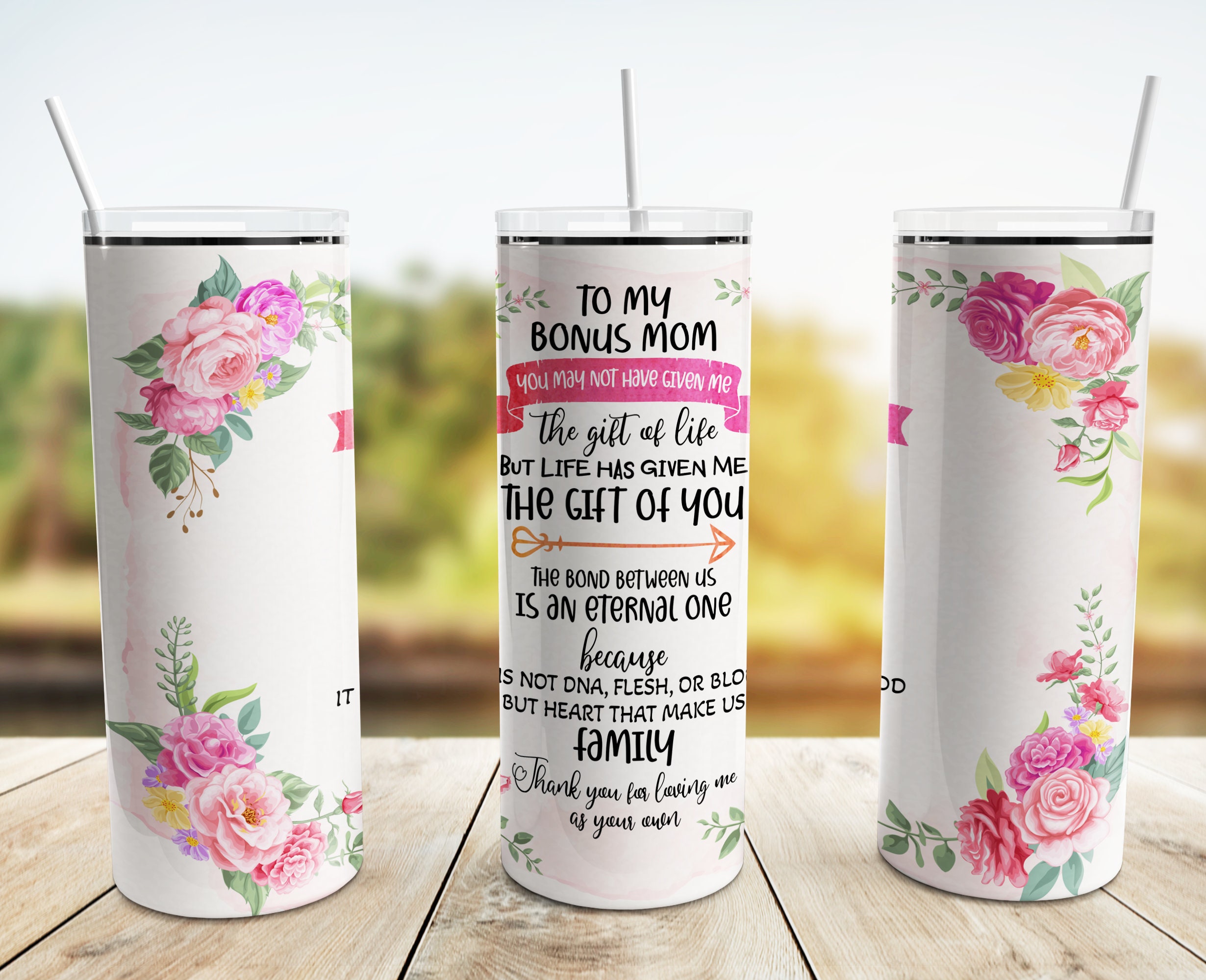 Strawberry Tumbler Png, Sublimation Wraps for Tumblers, Diy Mothers Day  Gift for Grandma, Diy Birthday Gift for Daughter, Tumbler Template 