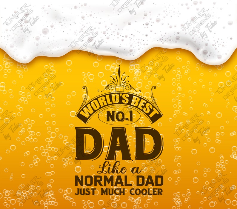 World Best No.1 Dad Tumbler Wrap PNG Fathers Day 20 Oz Skinny - Etsy Canada