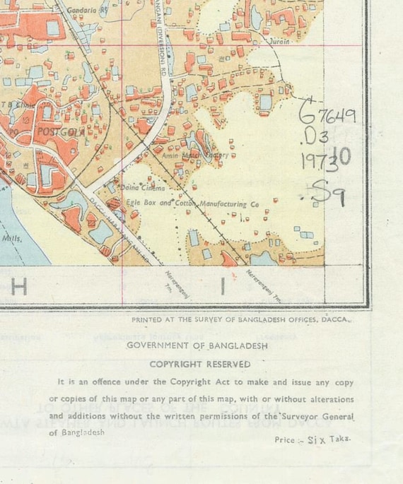1971 Bangladesh On Map