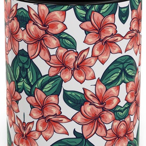 Floral Accent Coffee Mug