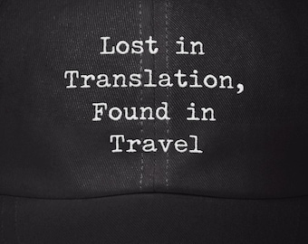 ロスト・イン・トランスレーション ダッドキャップ：旅行好きへのギフト
