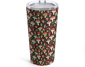 3D Mushrooms tumbler 20oz