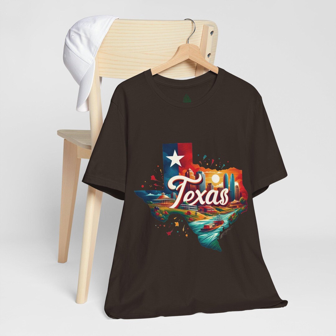 Texas State Unisex Tee Shirt, Lone Star State Graphic Tee, Texas Pride ...