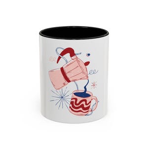 Coffee Mug, Kitchen Decor, Gift for Mom, Tea Cup, Unique Coffee Mug, Botanical Design