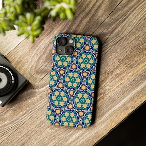 Paisley pattern Slim Phone Cases | Gift for Mom | Gift for Wife | Gift for Girlfriend | Gift for Husband | Gift for Holidays |Gift for dad