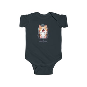 Body niemowlęce Cat Mom Fine Jersey