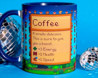 Stardew Valley Coffee Mug | Pelican Town Villagers Cup | Cozy Gamer Gift