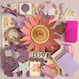 ZELDZAME handgemaakte junk journaling versieringen, cadeau voor ambachtslieden, handgemaakte scrapbooking ephemera, kunsttijdschrift aanbod, kaart maken aanbod