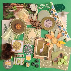ZELDZAME handgemaakte junk journaling versieringen, cadeau voor ambachtslieden, handgemaakte scrapbooking ephemera, kunsttijdschrift aanbod, kaart maken aanbod