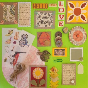 ZELDZAME handgemaakte junk journaling versieringen, cadeau voor ambachtslieden, handgemaakte scrapbooking ephemera, kunsttijdschrift aanbod, kaart maken aanbod