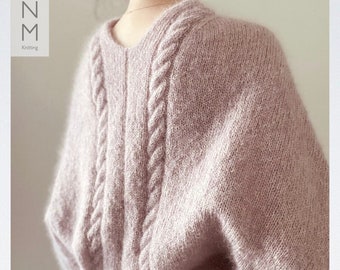 Breeze Blouse - English Knitting Pattern