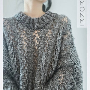 Davallia Pullover - English Knitting Pattern