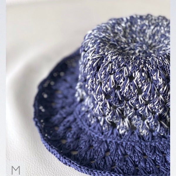 A Bucket of Shell Hat - English Knitting Pattern