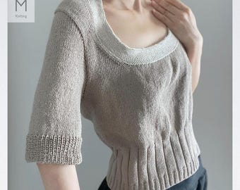 Julita Top - English Knitting Pattern