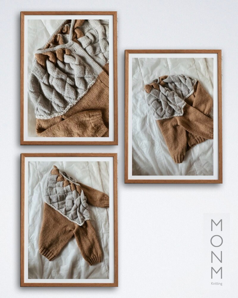 Sakura Jacket English Knitting Pattern - Etsy