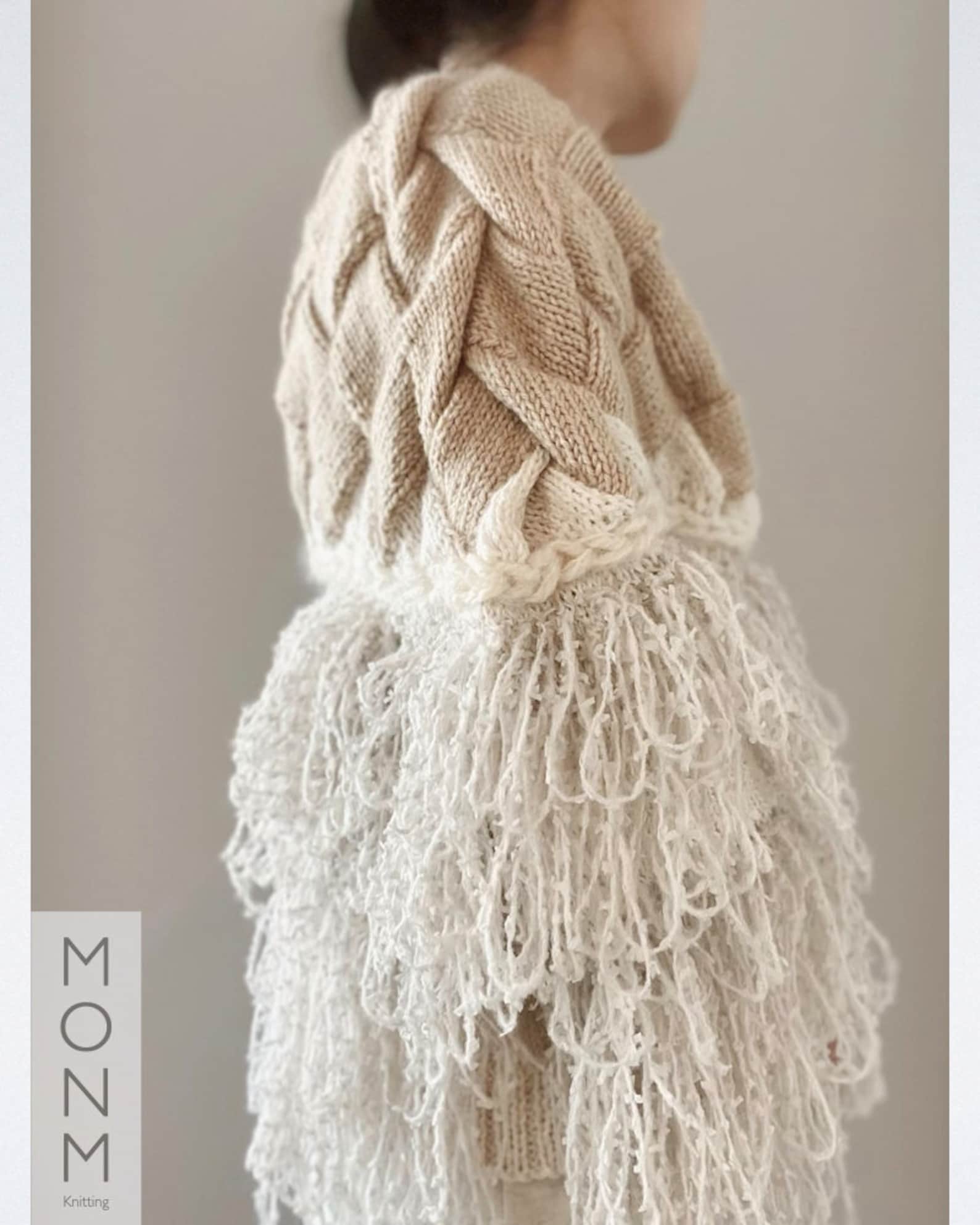 Sakura Jacket - English Knitting Pattern - Etsy