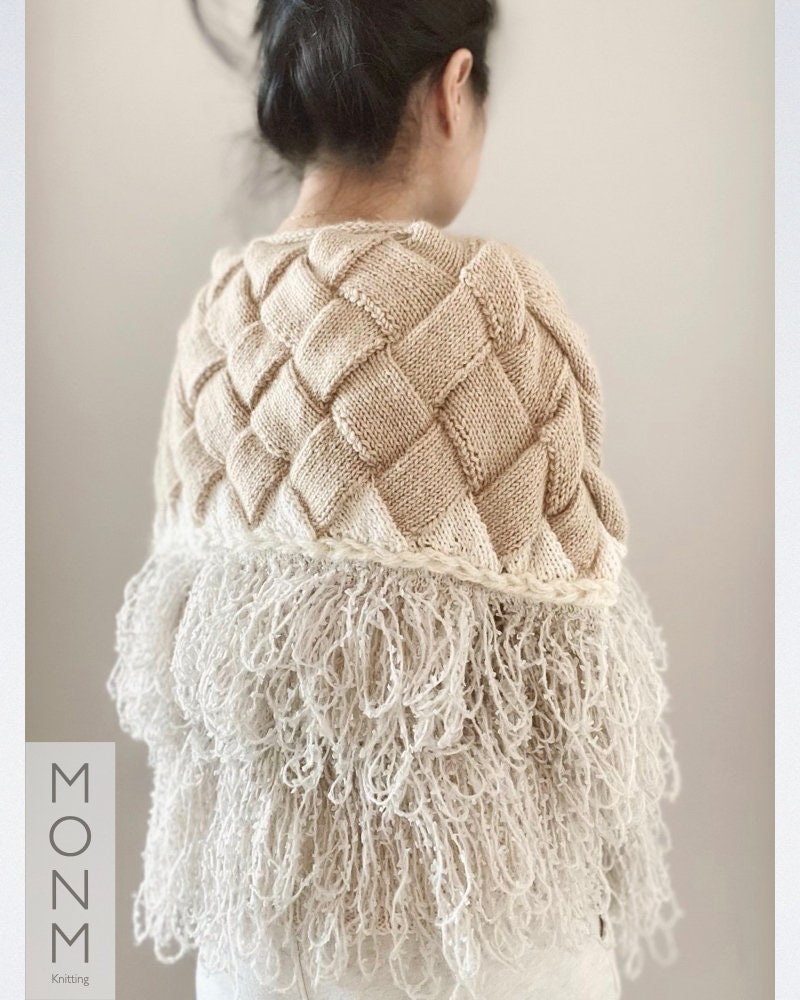 Sakura Jacket - English Knitting Pattern - Etsy