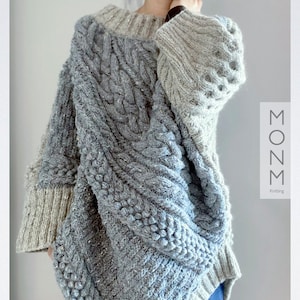 Pisa Sweater - English Knitting Pattern
