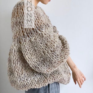 Into The Mist Pullover - English Knitting Pattern