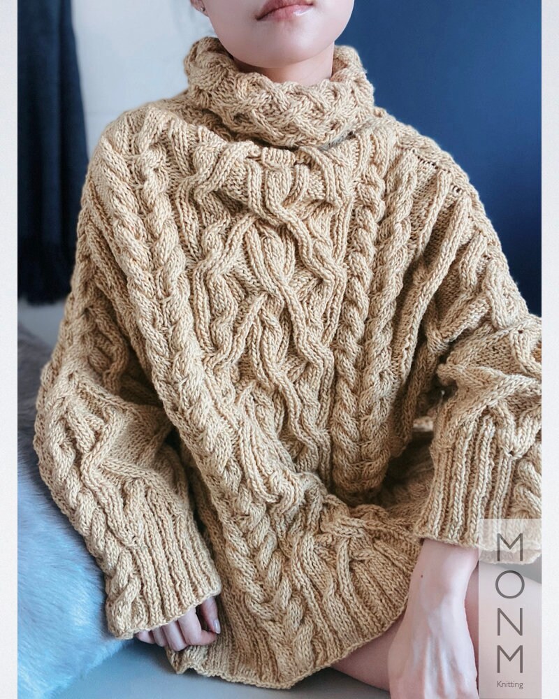 【値下げ】IRENE Argyle Slit Pullover Knit 25S81005 ブラウン サイズ：SIZE 36 (EC) GeRRiT Oversized Chunky Knit Sweater Solid Vintage Pullover