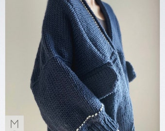 That 'Borrowed' Coat - English Knitting Pattern