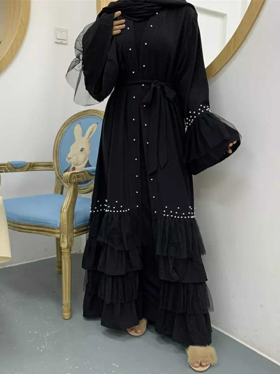 Arab black dress clearance