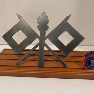 US Army Signal Corps steel sign
