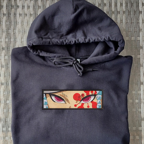 Tengen Uzui Demon Slayer - bestickter Pullover, Hoodie, T-Shirt - besticktes Design, embroidery Anime inspiriert