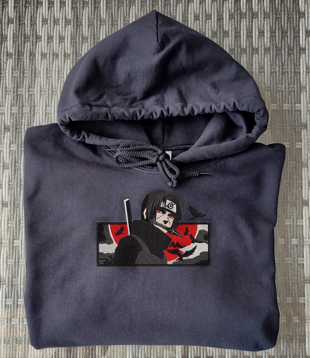 HOT Nike Anime Hoodie Itachi Embroidered Nike Hoodie Itachi