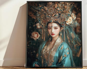 グリーン ターラ女神 スピリチュアル チベット仏教 瞑想 アート