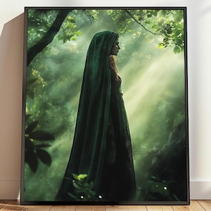 Celtic Goddess Danu Art Print: Earth Mother, Divine Feminine (Digital Download)