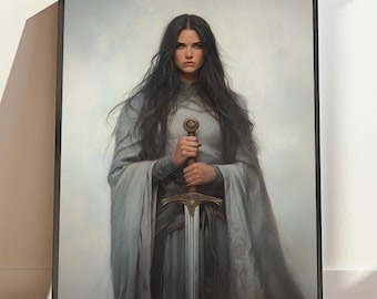 Witchcraft Greek Goddess of Witchcraft and Magic, Witchy Art Print (Digital Download)