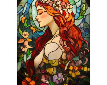Greek Goddess of Beauty Aphrodite Poster, Aphrodite Poster, Aphrodite Decor, Aphrodite Painting, Greek Mythology Art, Divine Feminine Art