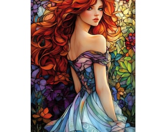 Aphrodite, de Griekse godin, vintage muurdecoratie